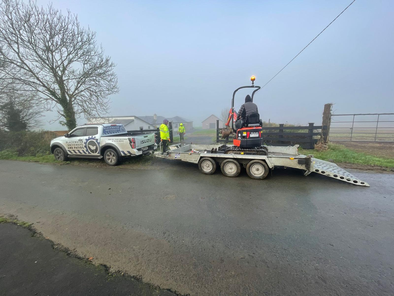 Blackwater Driveways and Patios project work